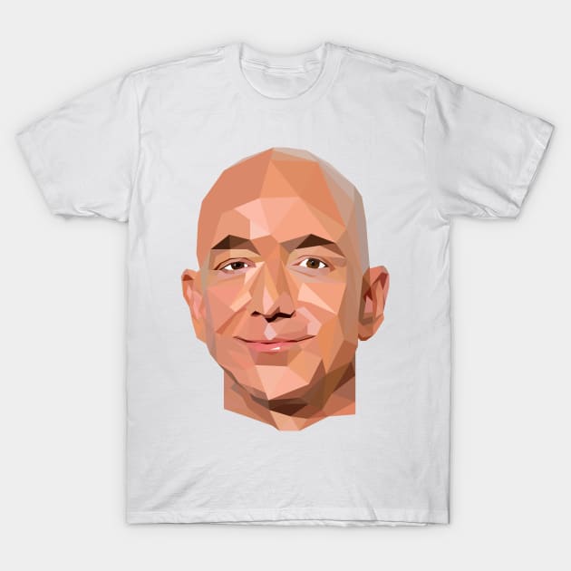 Jeff Bezos T-Shirt by throwback